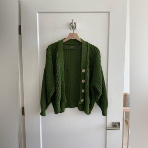 Babaa cardigan no18 pine